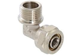 Угольник обжимной с переходом на н.р 16х1/2