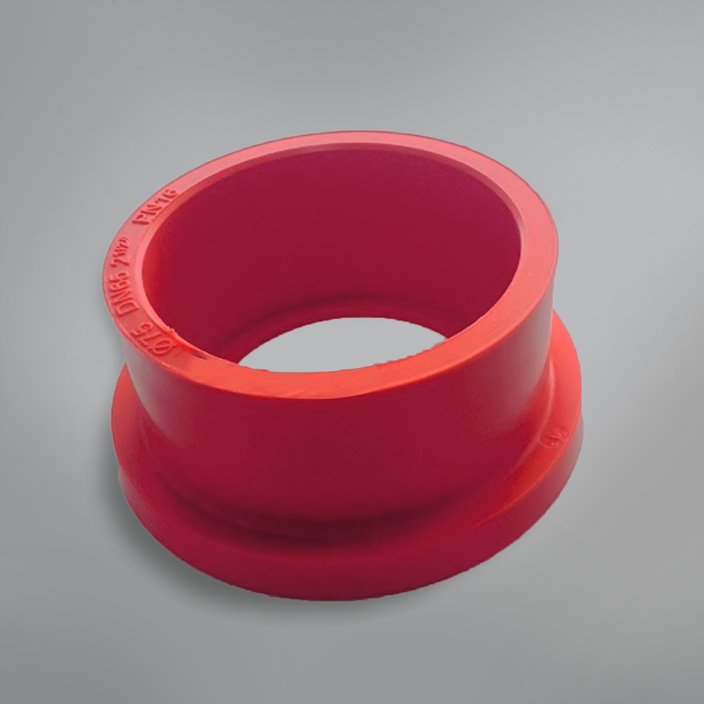 Бурт ПП AntiFire  D90 под фланец RED
