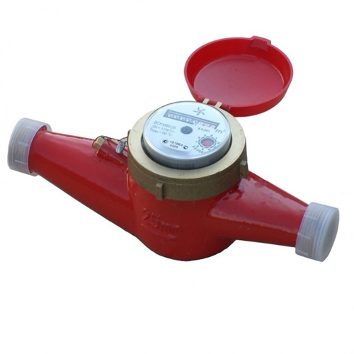 Счётчик г/в и х/в крыльчатый многоструйный пульсар м ду 32 ру16 120с l=260мм резьба в/к