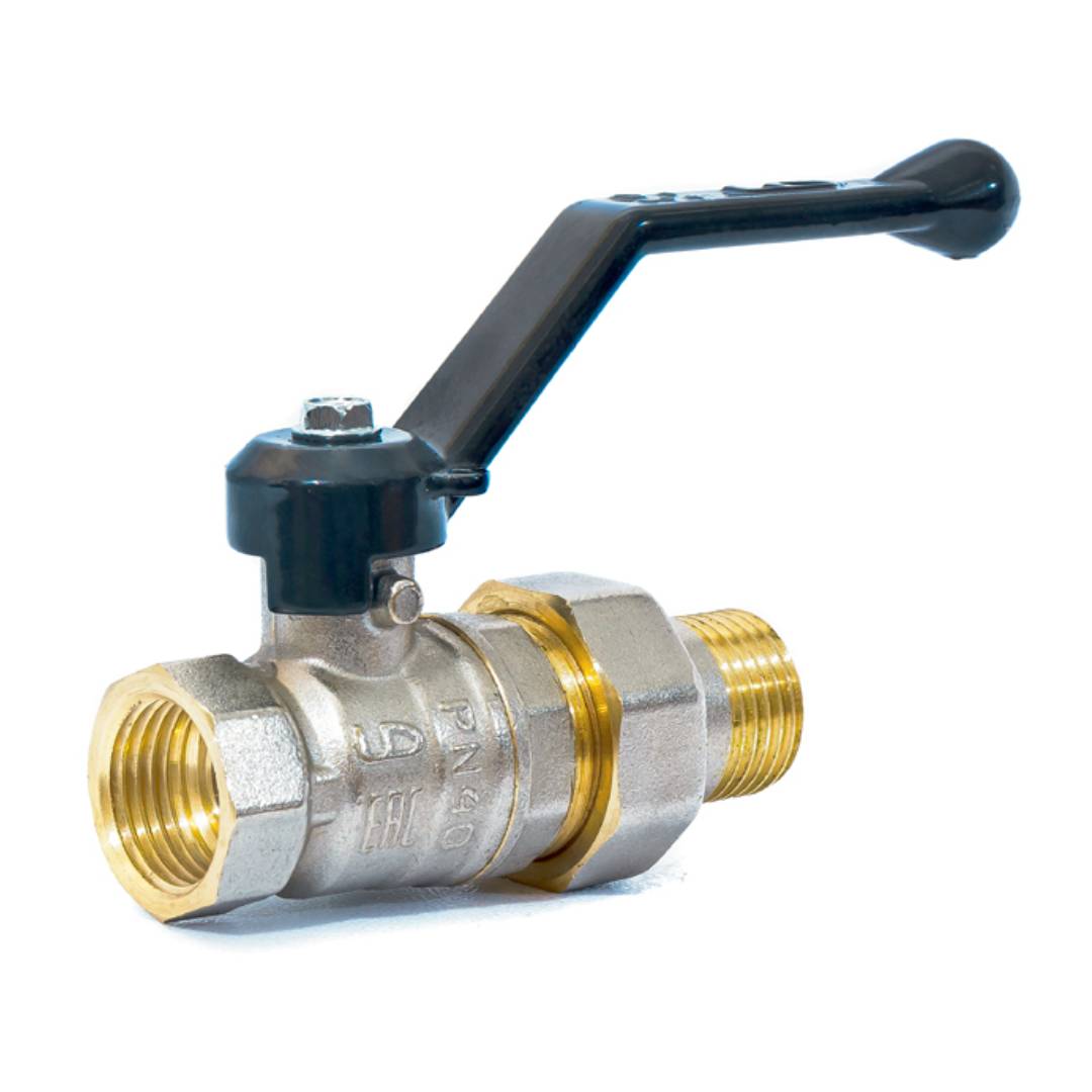 Кран шаровой LD Pride Ду15 американка рычаг 47.307.15