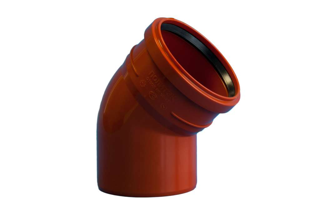 Отвод ПП 160х45 наруж. РТП