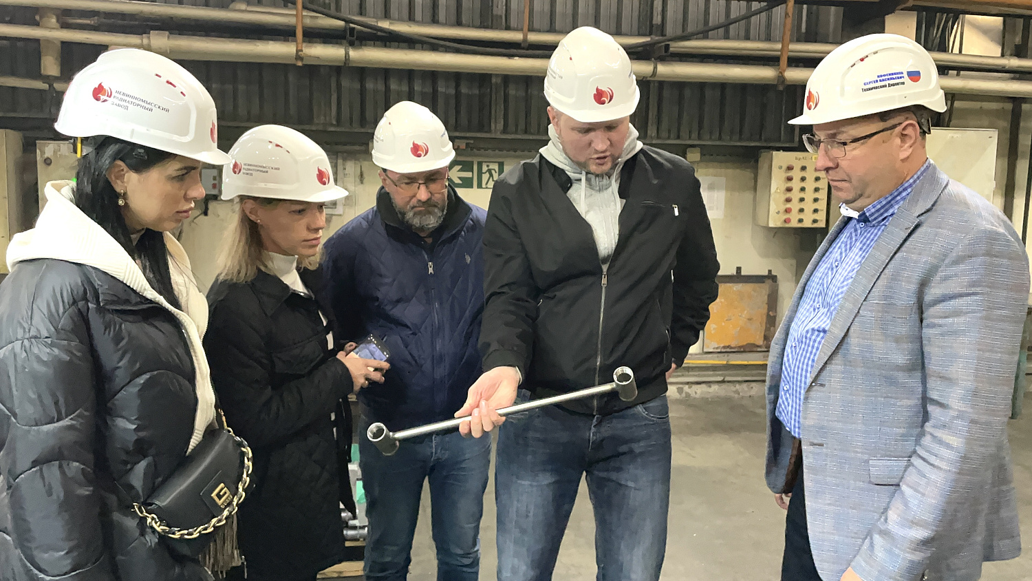 Сотрудники и партнеры ООО «Компания Технология» посетили производство секционных радиаторов отопления «НРЗ» в г. Невинномысск!